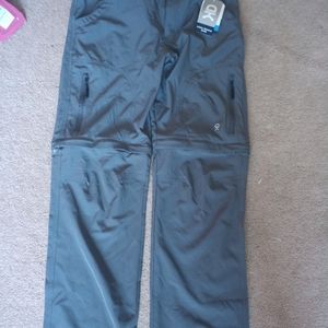 Convertible hiking pants to shorts size xl